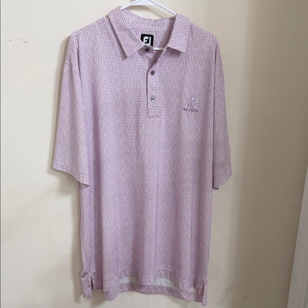 Men's Purple Polo Shirt - FJ size 2xl